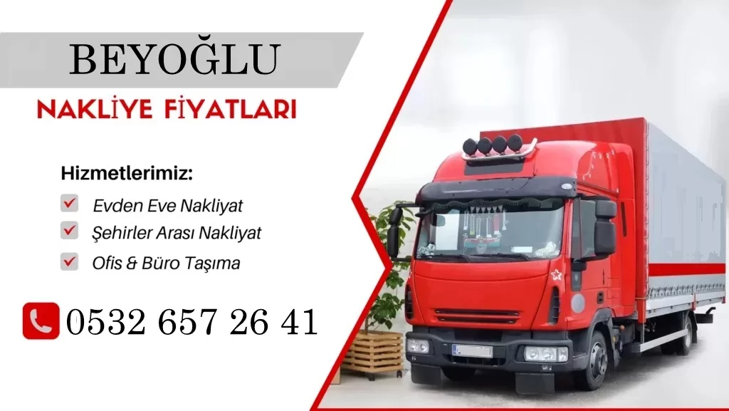Beyoğlu Evden Eve Nakliyat